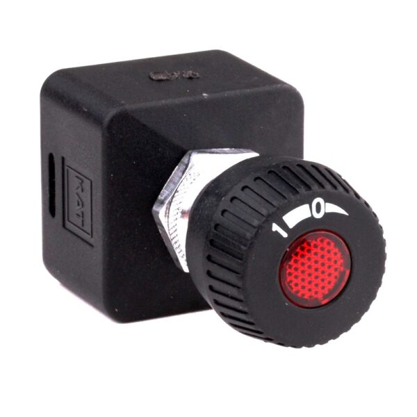 Rotary Switch, 0/I, illuminated, IP53