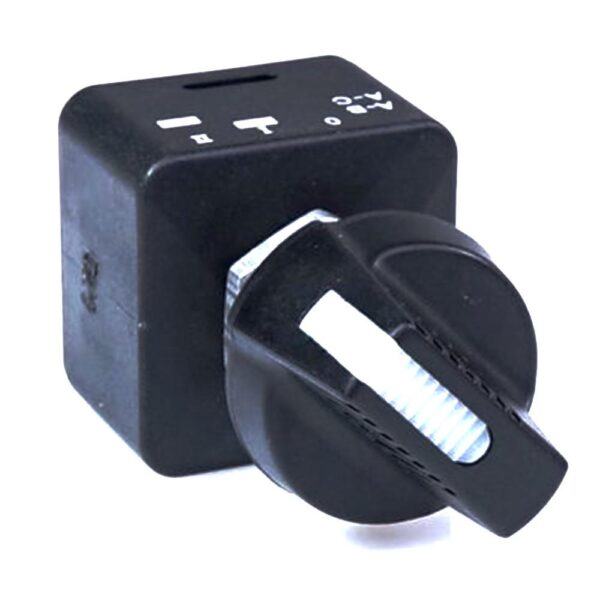 Rotary Switch, 0-I-II, unlit, IP53