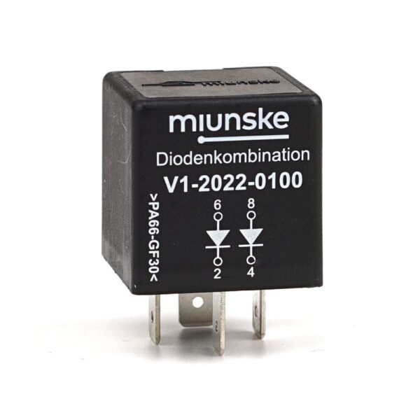 Diode Combination with 2 diodes, 3A, 1000V