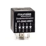 Diode Combination with 4 diodes, 2A (3A -5sec), 600V