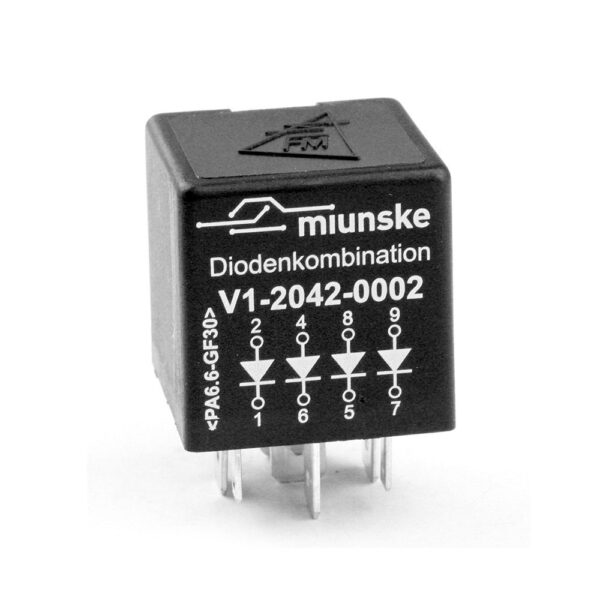 Diode Combination with 4 diodes, 3A, 1000V