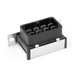 Diode Box 3A, with 2-hole mounting, 4x BY 255