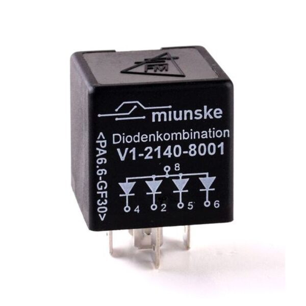 Diode Combination with 4 diodes, 1A/1A/3A/6A, 800V