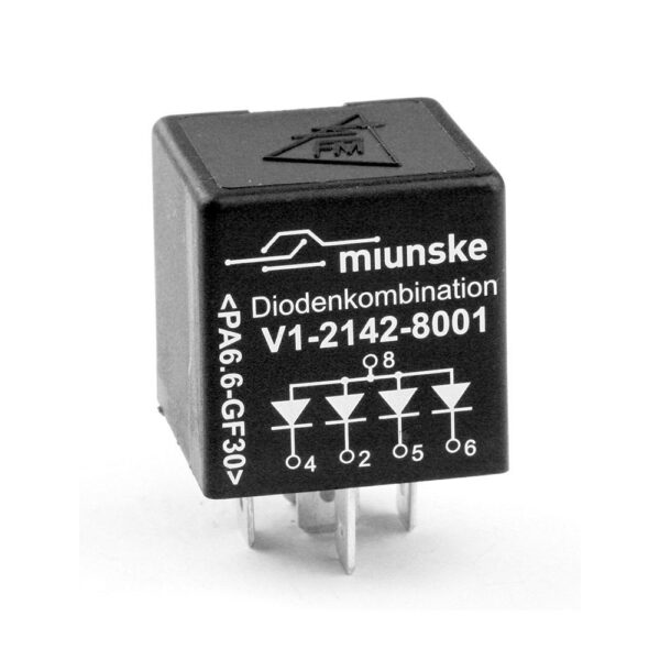 Diode Combination with 4 diodes, 3A, 600V