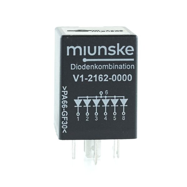 Diode Combination 6x, 3A, 1000V, 6 diodes with common anode