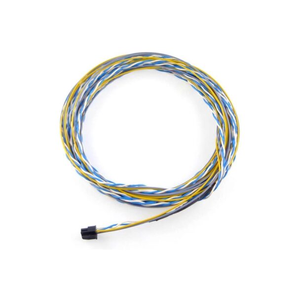 Cable Set for CAN-keypads 6m, with termination resistor 120 Ohm, 4-pole for supply + CAN