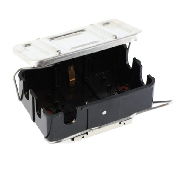 Cable Connector Box, for 5 cables, with ventilation hole, cover of aluminium with strap locking