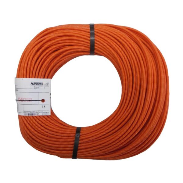 conduit NW4,5, PA6, orange, on reel 100 m