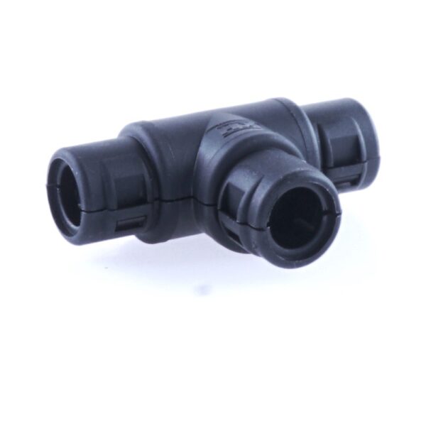 Hinged Conduit Joiner T-shape, NW7.5-7.5-7.5, black