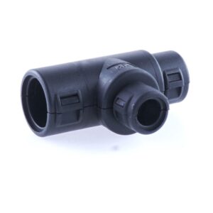 Hinged Conduit Joiner T-shape, NW 13-7.5-10, black