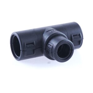 Hinged Conduit Joiner T-shape, NW 13-8.5-13, black