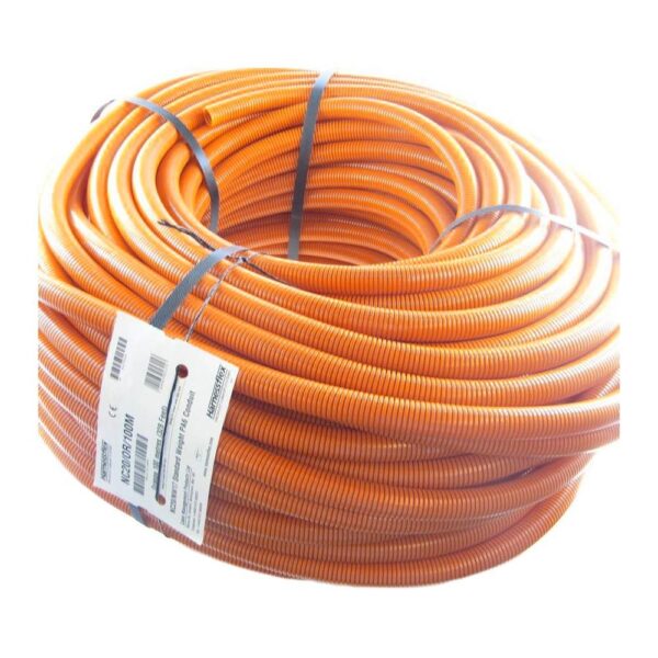 conduit, NW17, PA6, orange, reel length 100m