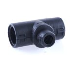 Hinged Conduit Joiner T-shape, NW 17-8.5-17, black