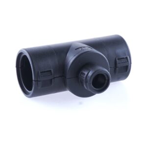 Hinged Conduit Joiner T-shape, NW 17-7.5-17, black