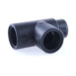 Hinged Conduit Joiner T-shape, NW 17-17-13, black