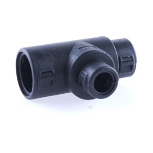 Hinged Conduit Joiner T-shape, NW 17-8.5-13, black