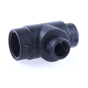 Hinged Conduit Joiner T-shape, NW 22-13-17, black