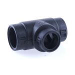 Hinged Conduit Joiner T-shape, NW 22-17-22, black
