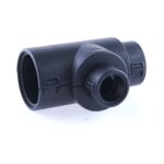 Hinged Conduit Joiner T-shape, NW 23-13-17, black