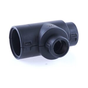 Hinged Conduit Joiner T-shape, NW 23-13-17, black