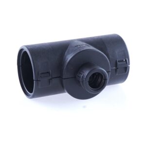 Hinged Conduit Joiner T-shape, NW 23-8.5-23, black