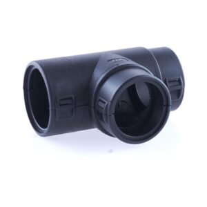 Hinged Conduit Joiner T-shape, NW 23-22-22, black