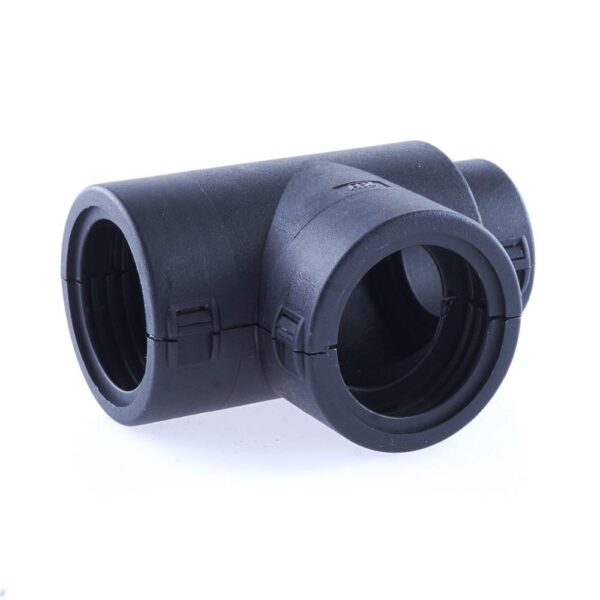 Hinged Conduit Joiner T-shape, NW 26-26-22, black