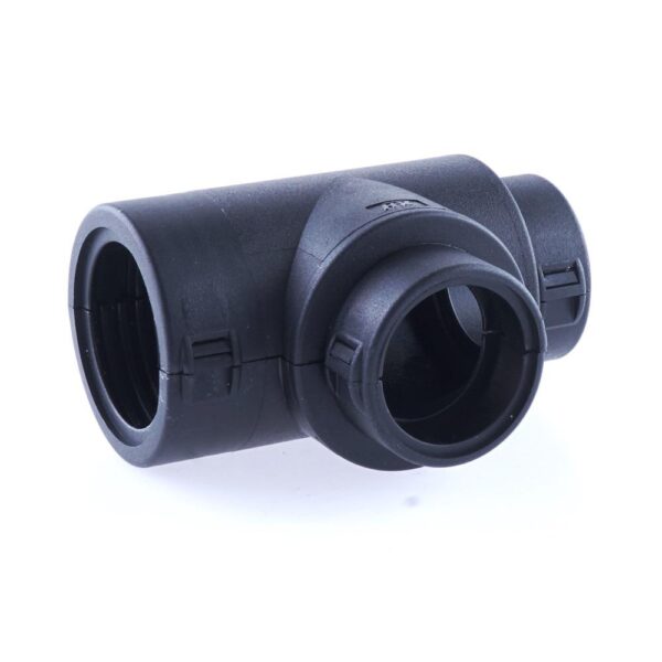 Hinged Conduit Joiner T-shape, NW 26-22-22, black