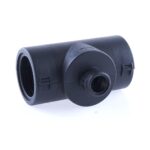 Hinged Conduit Joiner T-shape, NW 26-10-26, black