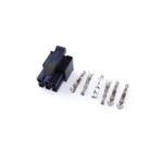 connection set for CAN-operating unit: MATE-N-LOK 3mm 6-polig female housing, 6 Micro MATE-N-LOK female contacts, 0.2-0.6 mm²