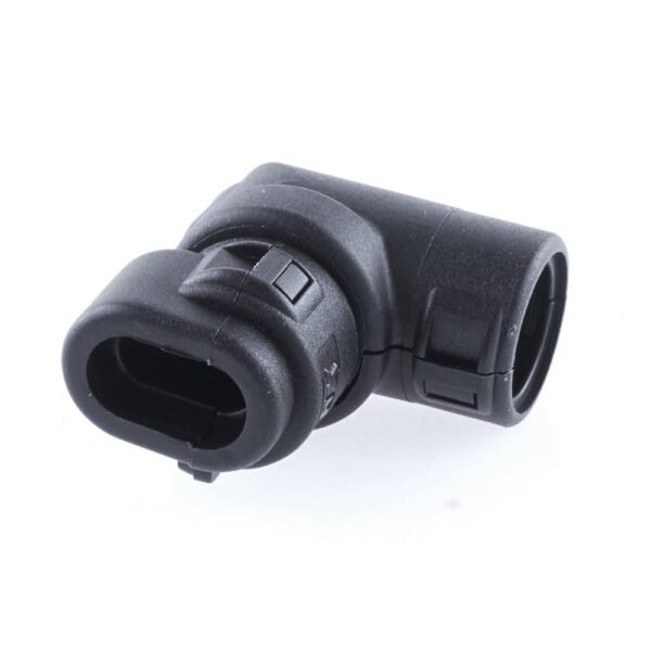 Hinged AS-AMP Superseal Connector to Conduit, elbow 90°,NW 10, 2way, CI12-90-AS2