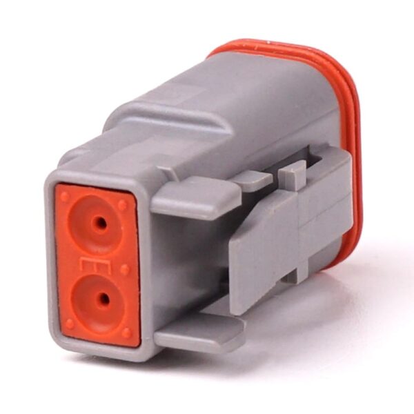 Socket Plug 2way, DT06-series, grey