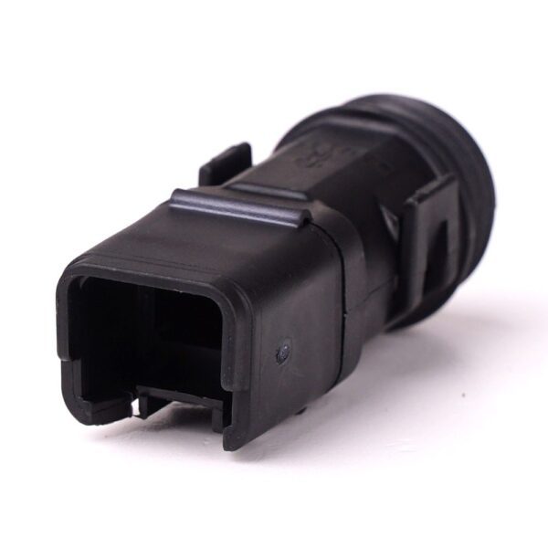 Backshell for DT06-2S, 180°, with strain relief