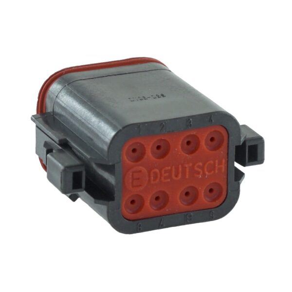 Socket Plug 8way, DT06-series, black