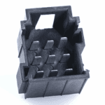 JPT-Male Connector, 9-pole(3×3), PFT, Coding A, black