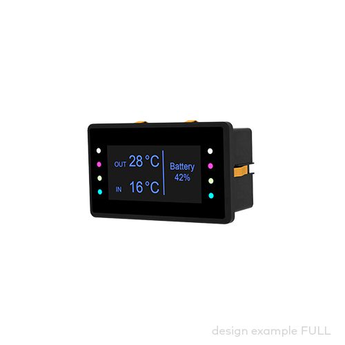 control panel pilot® 4.0D, OLED Display 2.42'', DOT 128x64