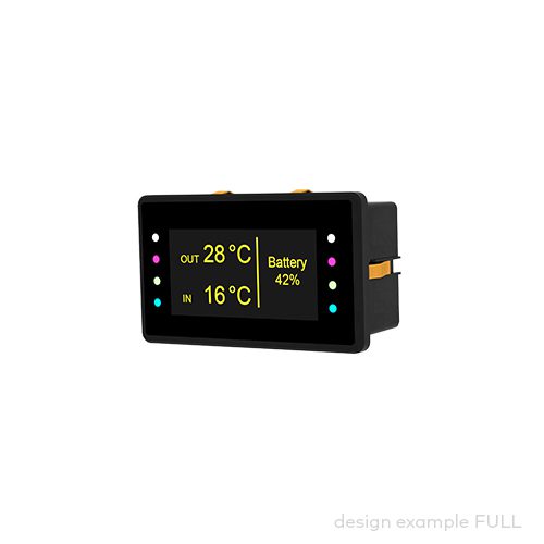 control panel pilot® 4.0D, OLED Display 2.42'', DOT 128x64