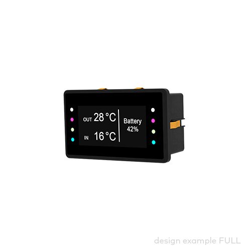 control panel pilot® 4.0D, OLED Display 2.42'', DOT 128x64