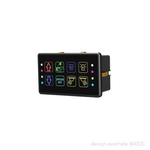 control panel pilot® 4.8, 8 push buttons/indicator fields