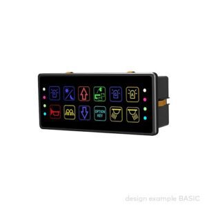 control panel pilot® 6.12, 12 push buttons/indicator fields