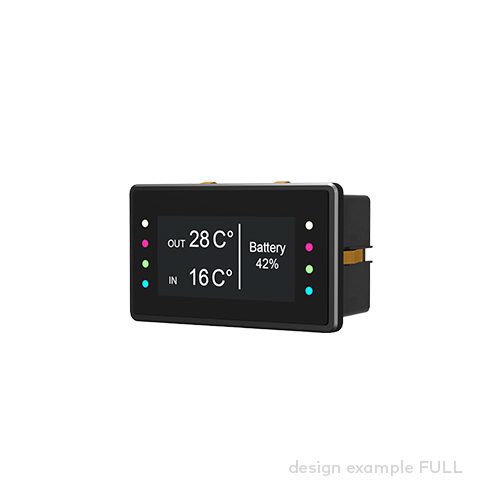 control panel pilot® 4.0D, OLED Display 2.42'', DOT 128x64