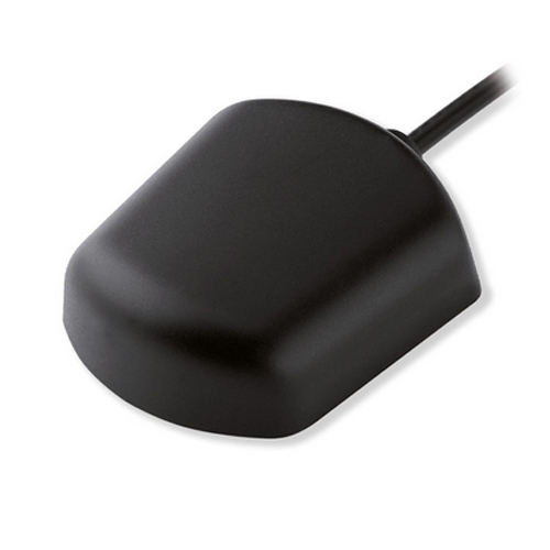 Navi small antenna for GPS, Fakra female blue, black