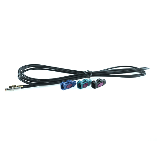 Antenna extension cable, FAKRA(f) + SMA(f) RG174, 3m