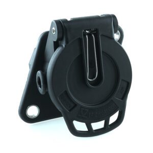 ADR/EBS/ABS socket 12V, 7-pin, with crimp contact pins, screw cap