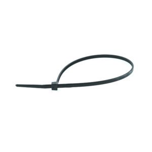 Cable tie black, L=200mm, W=2.6mm, Dmax=50mm