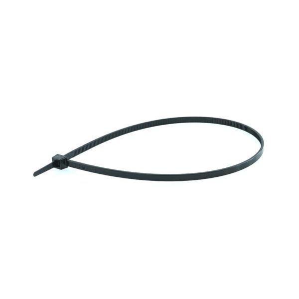 Cable tie black, L=290mm, W=3.6mm, Dmax=75mm