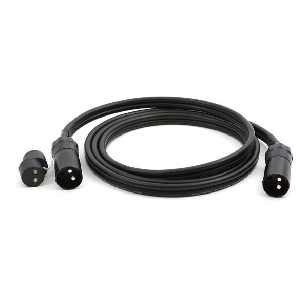 35mm² connecting cable, 2-pole, 24V, 2x plugs, 1x coupling, length 4m