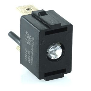 Lamp module for indicator light, LED 12V red