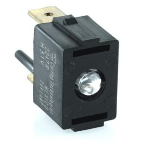 Lamp module for indicator light, LED 24V red