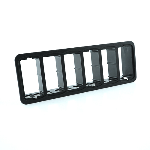 Mounting panel, L series, 6-way